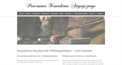 Desktop Screenshot of kowalartysta.pl